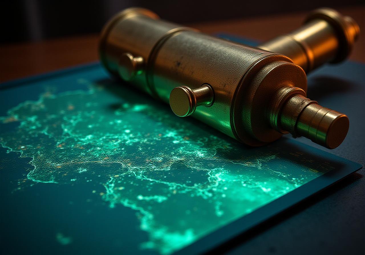 Nautical charts and digital network monitors